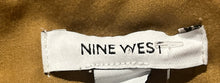 Load image into Gallery viewer, Nine West Womens Brown Sleeveless V-Neck Tiered Wrap Dress Size Medium
