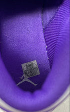 Load image into Gallery viewer, Nike Kids Air Jordan 1 Mid DQ8423-511 Purple Lace-Up Sneaker Shoes Size 5.5Y
