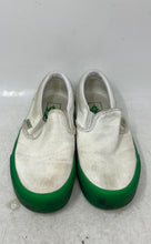 Load image into Gallery viewer, Vans Unisex Classics White Green Low Top Slip-On Sneaker Shoes Size M5 W6.5
