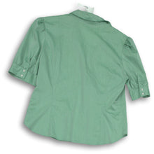 Load image into Gallery viewer, New York &amp; Company Womens Green Blouse Size XL
