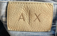 Load image into Gallery viewer, Armani Exchange Mens Blue Denim Medium Wash Slim Fit Skinny Jeans Size 33
