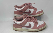 Load image into Gallery viewer, Nike Boys Dunk Low DO6485-600 Pink White Leather Low Top Sneakers Shoes Size 6Y
