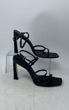 Load image into Gallery viewer, Inamorata Womens Bayard Black Adjustable Strap Square Toe Strappy Heels Size 9.5
