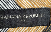 Load image into Gallery viewer, Banana Republic Mens Multicolor Chevron Slim-Fit Button-Up Shirt Size L
