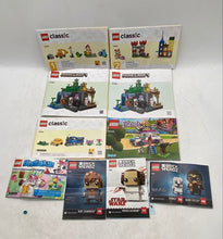 Load image into Gallery viewer, Lot Of Assorted Lego Large Print Mixed Variety Instruction Manuals For Age 3+
