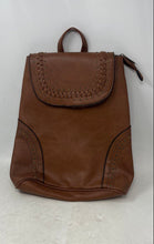 Load image into Gallery viewer, Unbranded Womens Brown Inner Pockets Adjustable Strap Shoulder Backpack
