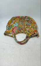 Load image into Gallery viewer, Vera Bradley Womens Multicolor Floral Printed Inner Pocket Tote Handbag
