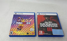 Load image into Gallery viewer, Set Of 2 Pcs Mixed Variety Sony PlayStation 5 Video Game Pre Owned Untested
