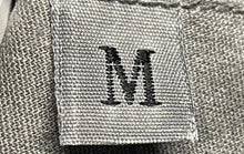 Load image into Gallery viewer, M75D Mens Gray Flat Front Slash Pockets Belt Loops Trousers Pants Size Medium

