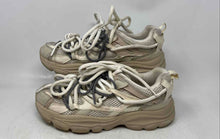 Load image into Gallery viewer, Zara Mens White Beige Round Toe Low Top Lace-Up Sneakers Shoes Size 43
