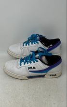 Load image into Gallery viewer, Fila Mens Original Fitness SLV 1FM00623-148 White Purple Blue Sneaker Shoes Sz 9
