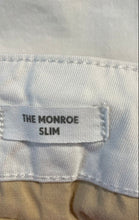 Load image into Gallery viewer, Loft Womens White Flat Front Slash Pocket The Monroe Slim Chino Pants Size 4
