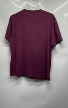 Load image into Gallery viewer, Armani Exchange Mens Purple Colorblock Graphic Logo Short Sleeve T-Shirt Size M

