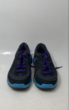 Load image into Gallery viewer, Nike Womens Revolution 2 Black Blue Lace-Up Low Top Sneaker Shoes Size 7
