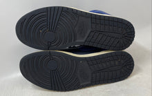 Load image into Gallery viewer, Nike Mens Air Jordan 1 Retro Mid 554724-412 Blue Black Sneaker Shoes Size 11

