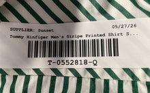 Load image into Gallery viewer, Tommy Hilfiger Mens Multicolor Striped Print Cotton Button-Up Shirt Size S/P

