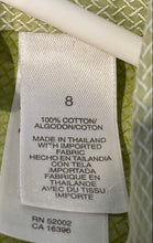 Load image into Gallery viewer, Liz Claiborne Womens Green Snake Print Long Sleeve Button-Up Shirt Size 8
