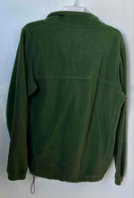 Load image into Gallery viewer, Columbia Mens Dark Green 1/4 Zip Fleece Pullover Sweatshirt Size Medium
