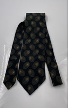 Load image into Gallery viewer, Giorgio Armani Mens Multicolor Geometric Print Silk Adjustable Long Designer Tie
