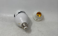 Load image into Gallery viewer, Upultra White Wireless 1080P Pan-And-Tilt 5G Light Bulb Security Camera Untested
