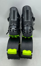 Load image into Gallery viewer, Unisex Black Green Adjustable Ratchet Buckle Jumping Skates Size EUR 36/38
