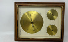 Load image into Gallery viewer, Vintage Airguide Framed Wall Hanging Barometer Thermometer Humidity Untested
