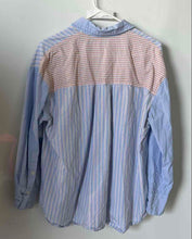 Load image into Gallery viewer, Zara Womens Multicolor Striped Cotton Long Sleeve Button-Up Shirt Size Small
