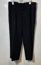 Load image into Gallery viewer, Armani Collezioni Womens Black Pockets Straight Leg Dress Pants Size 12
