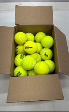 Load image into Gallery viewer, Lot Of Assorted Mixed Variety Sporting Equipment Tennis Balls In Box
