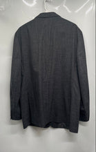 Load image into Gallery viewer, Michael Strahan Mens Gray Printed Long Sleeve 2-Button Blazer Size 48L
