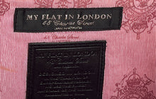 Load image into Gallery viewer, My Flat In London Womens Black Pink Dog Quilted Inner Pockets Tote Bag
