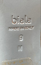 Load image into Gallery viewer, Biala Womens Brown Leather Slip-On Almond Toe Block Pump Heels Size 9M
