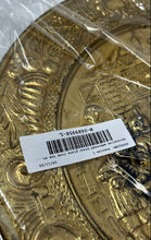 Load image into Gallery viewer, Home Decorative Embossed Brass Round Collector Plate From The Mid-20th Century
