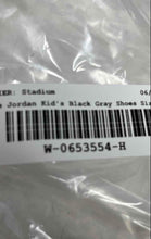 Load image into Gallery viewer, Nike Boys Air Jordan 4 RM FQ7936-060 Black Gray Lace-Up Sneakers Shoes Size 1Y
