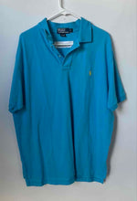 Load image into Gallery viewer, Polo By Ralph Lauren Mens Blue Cotton Short Sleeve Golf Polo Shirt Size XL
