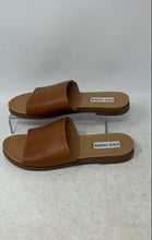 Load image into Gallery viewer, Steve Madden Womens Kapitol-In Cognac Brown Slip-On Slide Sandals Size 7M
