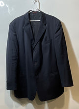 Load image into Gallery viewer, Pierre Cardin Mens Blue Long Sleeve Notch Lapel Three-Button Blazer Size 48L
