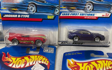 Load image into Gallery viewer, Hot Wheels &amp; Matchbox Collection Multicolor Die-Cast Model Car Toy Lot Of 7 Pcs

