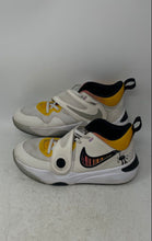 Load image into Gallery viewer, Nike Unisex Kids Team Hustle D11 FJ7688-101 White Low Top Sneakers Shoes Size 6Y
