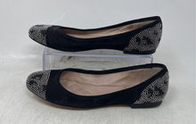 Load image into Gallery viewer, Vince Camuto Womens Black Suede Glitter Slip-On Round Toe Ballet Flat Size 7M
