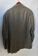 Load image into Gallery viewer, Cesarani Mens Beige Single-Breasted Three-Button Blazer Jacket No Size
