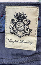 Load image into Gallery viewer, English Laundry Mens Blue Flat Front Straight Leg Trouser Pants Size 40x30

