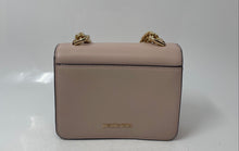 Load image into Gallery viewer, Michael Kors Womens Jade Pink Leather Chain Strap Flap Over Lined Crossbody Bag
