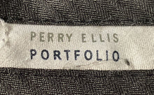 Load image into Gallery viewer, Perry Ellis Portfolio Mens Gray Slash Pockets Straight Leg Dress Pants Sz 38X30
