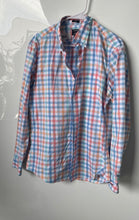 Load image into Gallery viewer, J.Crew Mens Multicolor Plaid Long Sleeve Flex Washed Button-Up Shirt Size M
