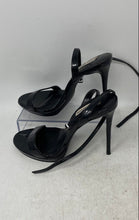 Load image into Gallery viewer, Steve Madden Womens Wafer Black Open Toe Stiletto Ankle Strap Heels Size 8.5 M
