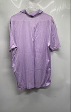 Load image into Gallery viewer, Hugo Boss Mens Purple Spread Collar Short Sleeve Polo Shirt Size XL
