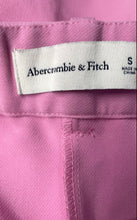 Load image into Gallery viewer, Abercrombie &amp; Fitch Womens Pink High Waist Pockets Chino Shorts Size Small
