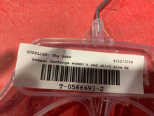 Load image into Gallery viewer, Armani Exchange Womens Red Shirt Size XS
