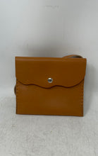 Load image into Gallery viewer, Unbranded Womens Brown Leather Silver Hardware Snap Crossbody Bag
